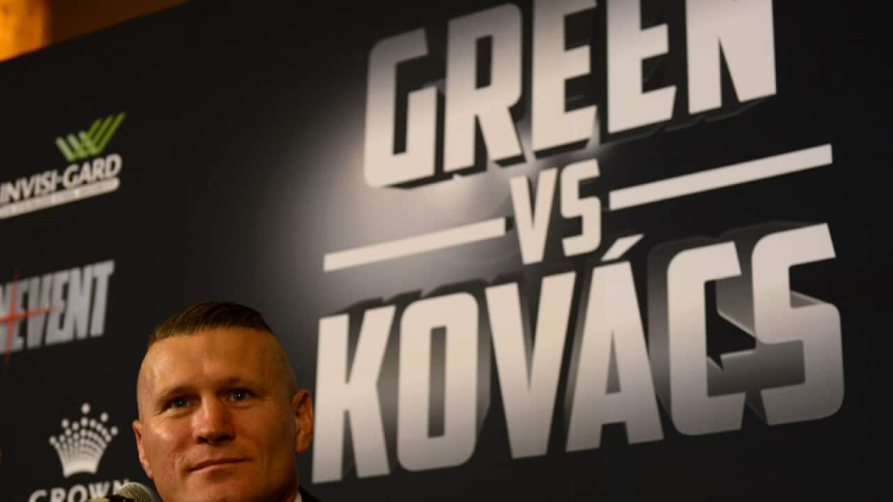 Former boxing world champion Danny Green.