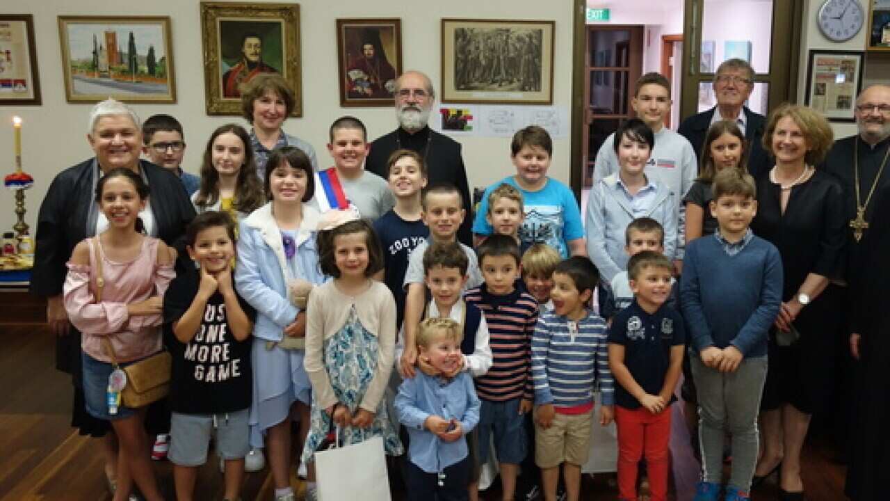 Holy Trinity Language School Students