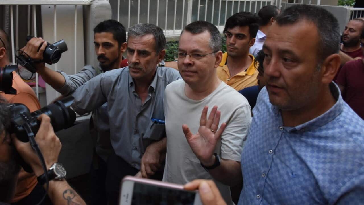 Jailed US pastor Andrew Brunson