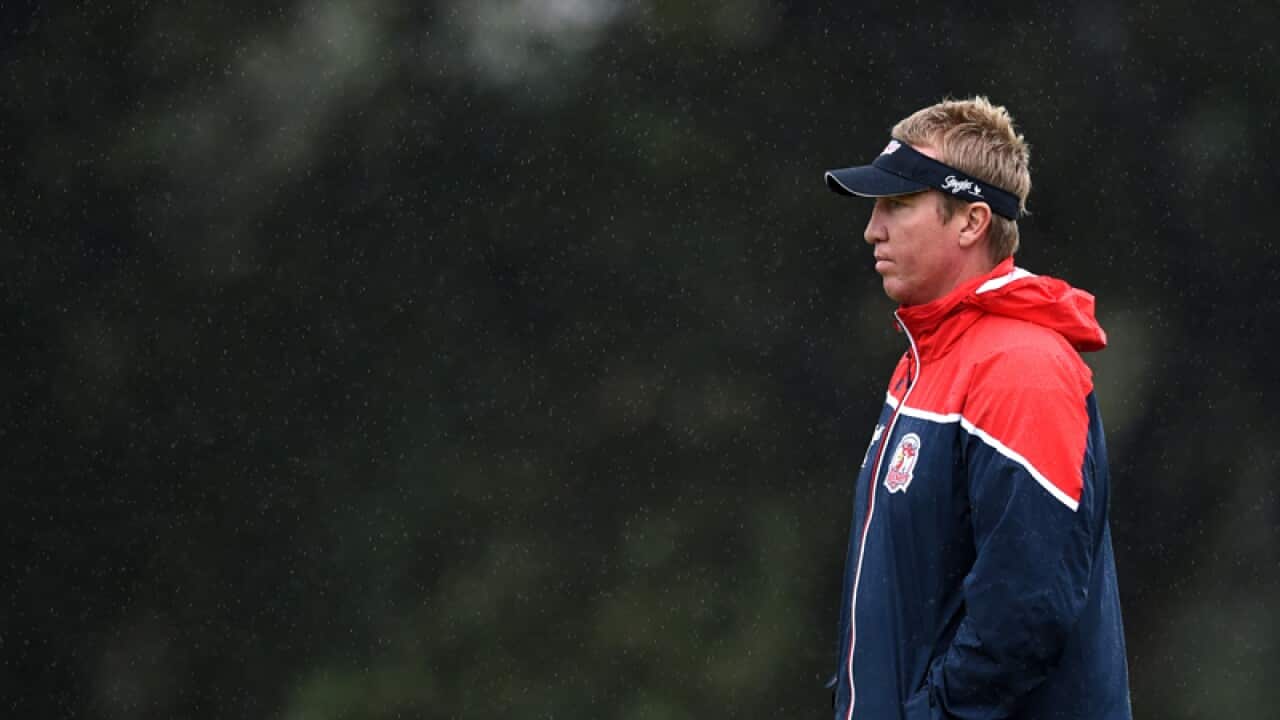 Sydney Roosters NRL coach Trent Robinson