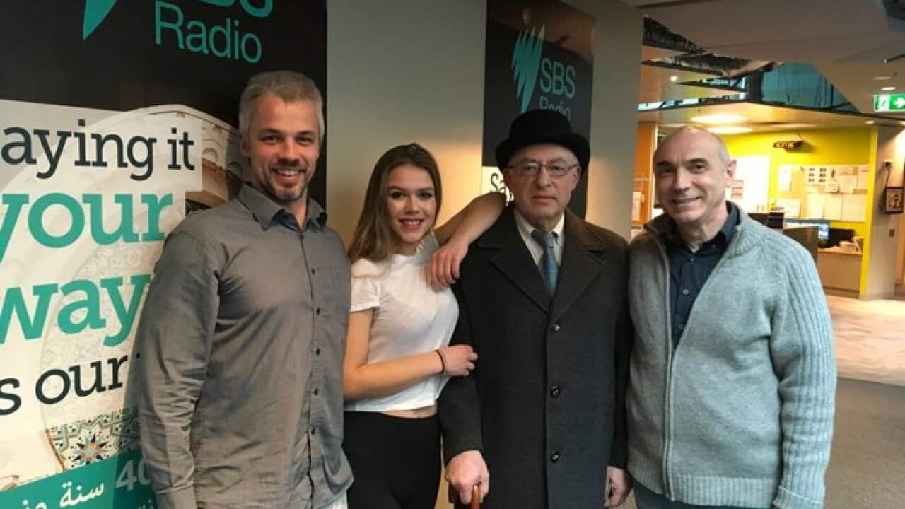 Actors of the new play 'Hero of Our Times' by theatre Empyrey