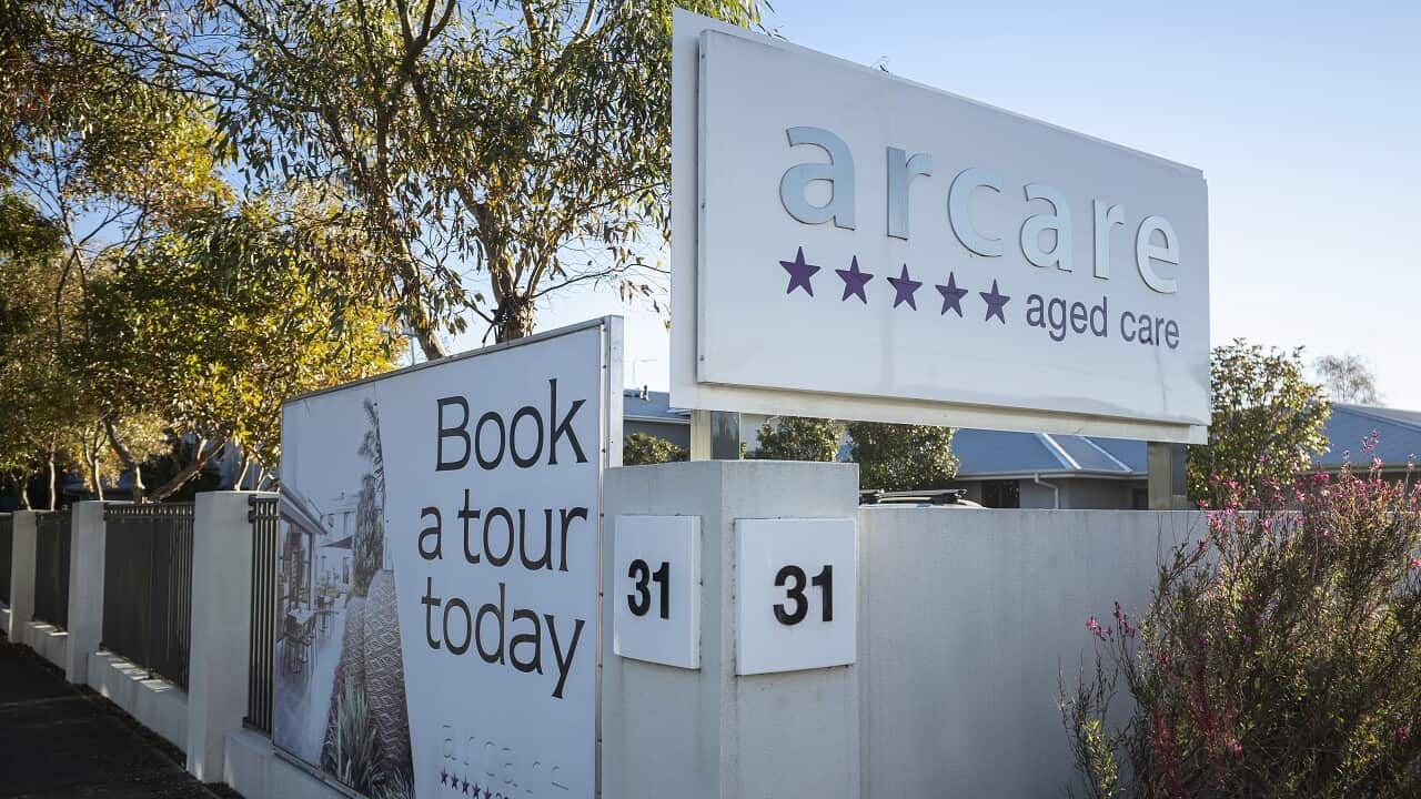 Arcare Aged Care facility in Maidstone, Melbourne, May 31, 2021.