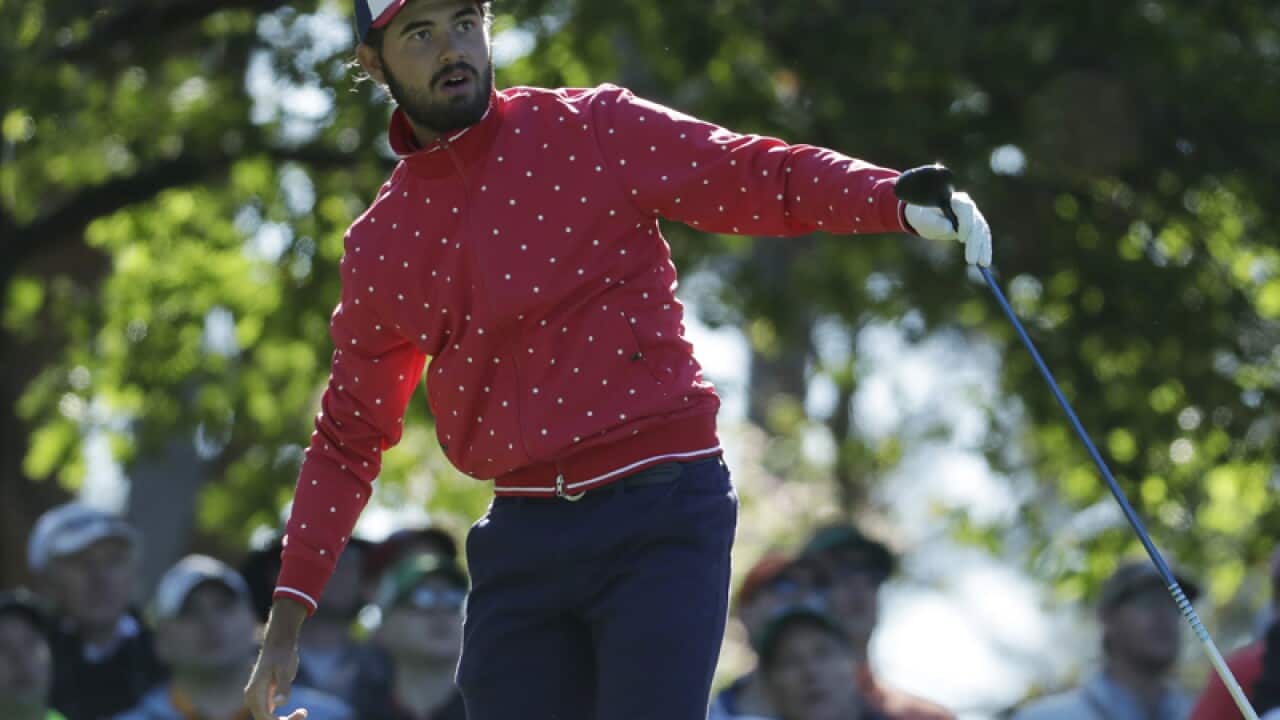 Australian golfer Curtis Luck