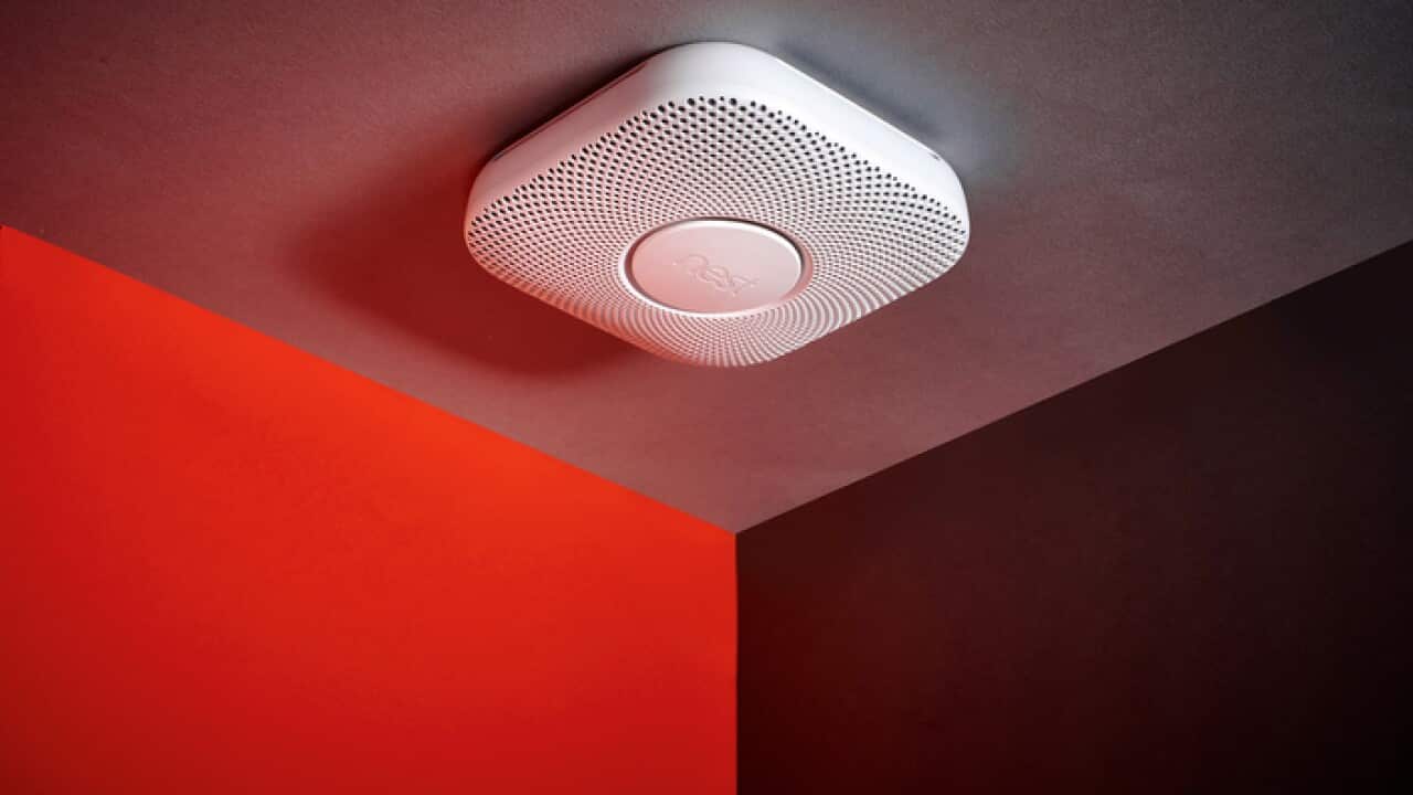 A smoke and carbon monoxide alarm