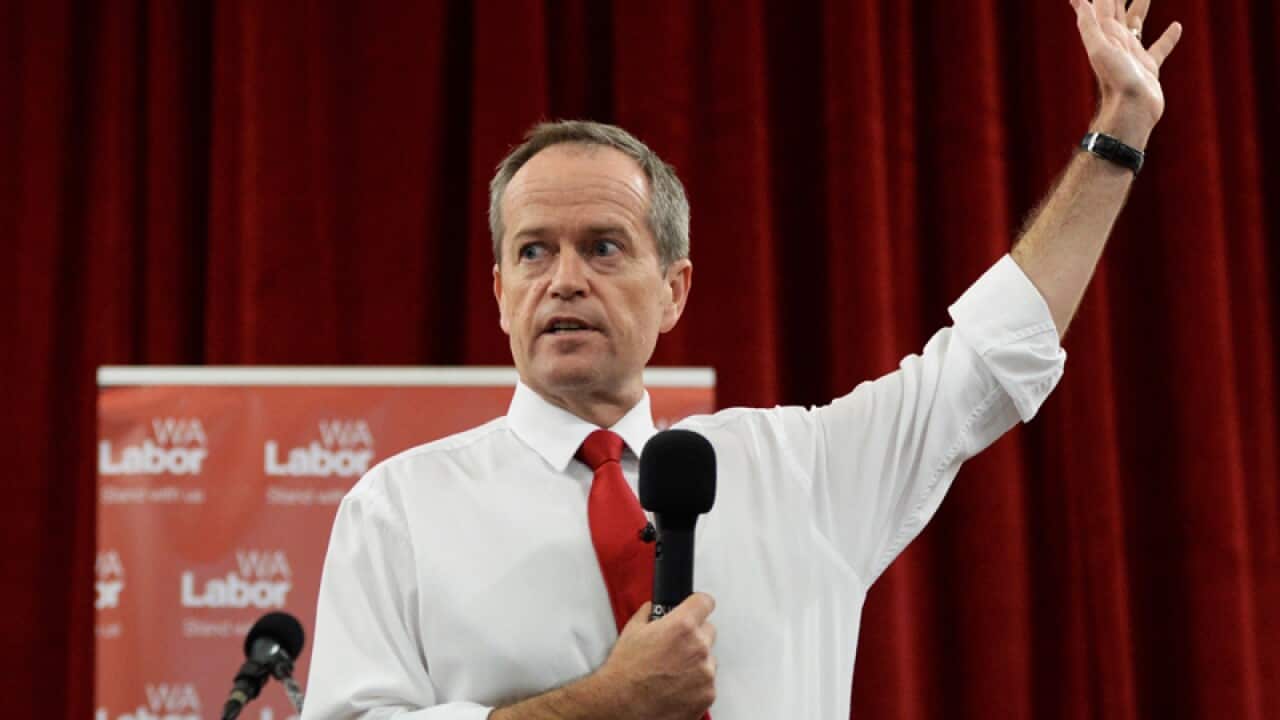 Labor leader Bill Shorten