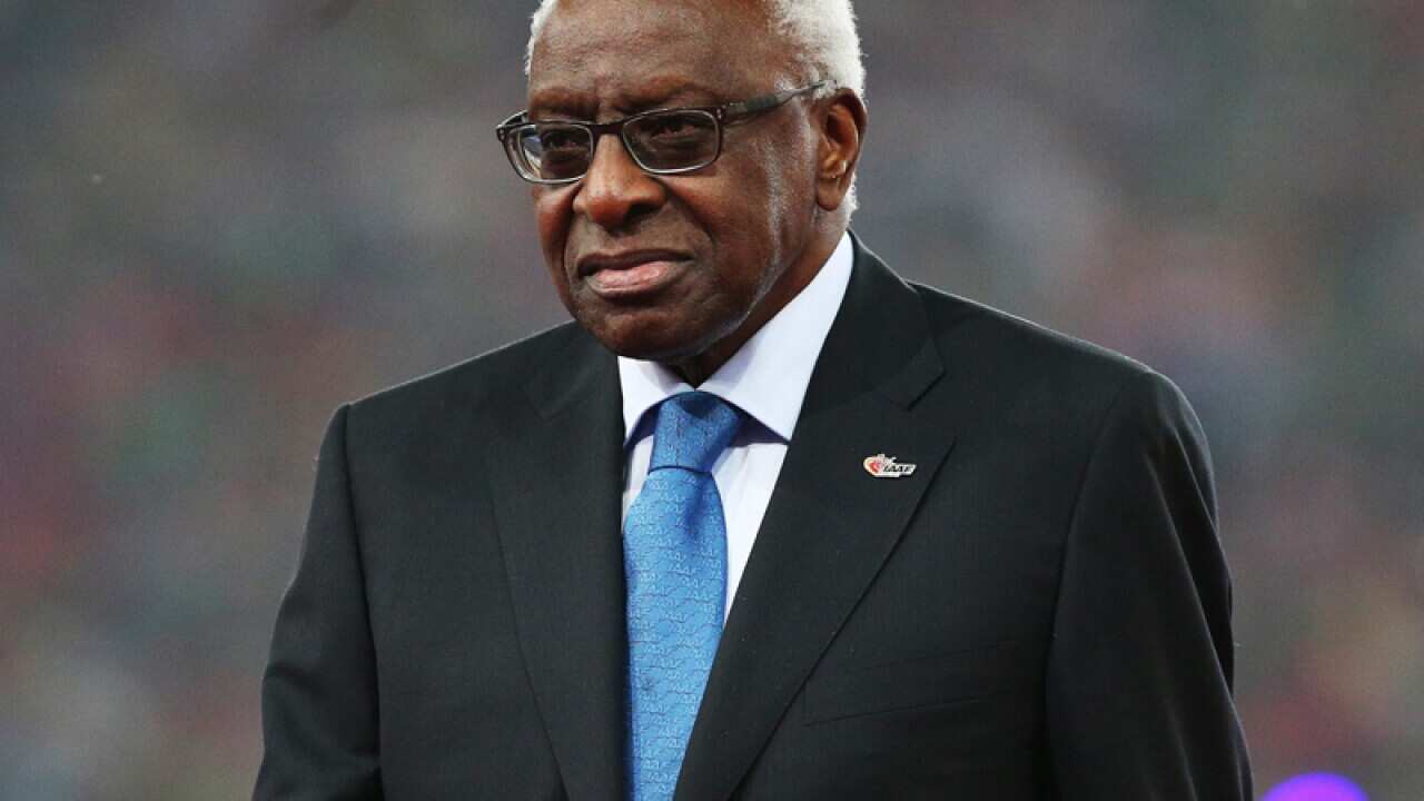 International Athletics Foundation president Lamine Diack