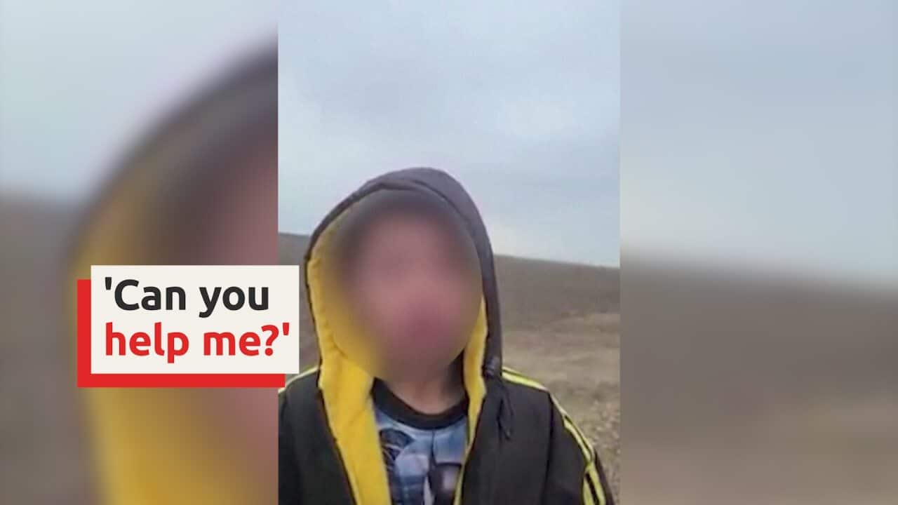 Migrant boy found walking alone near the US-Mexico border