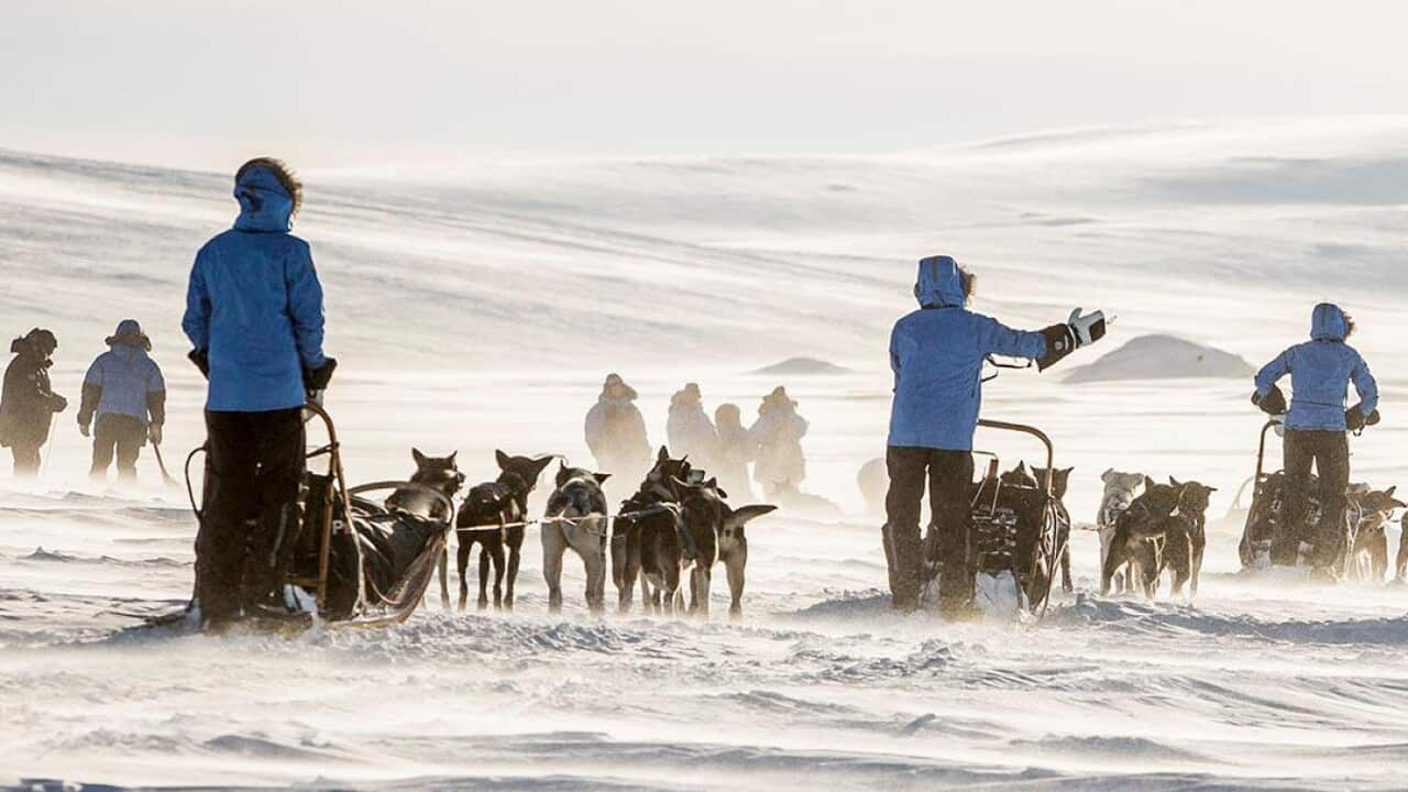 Australian Malayalee contesting in Fjällräven polar