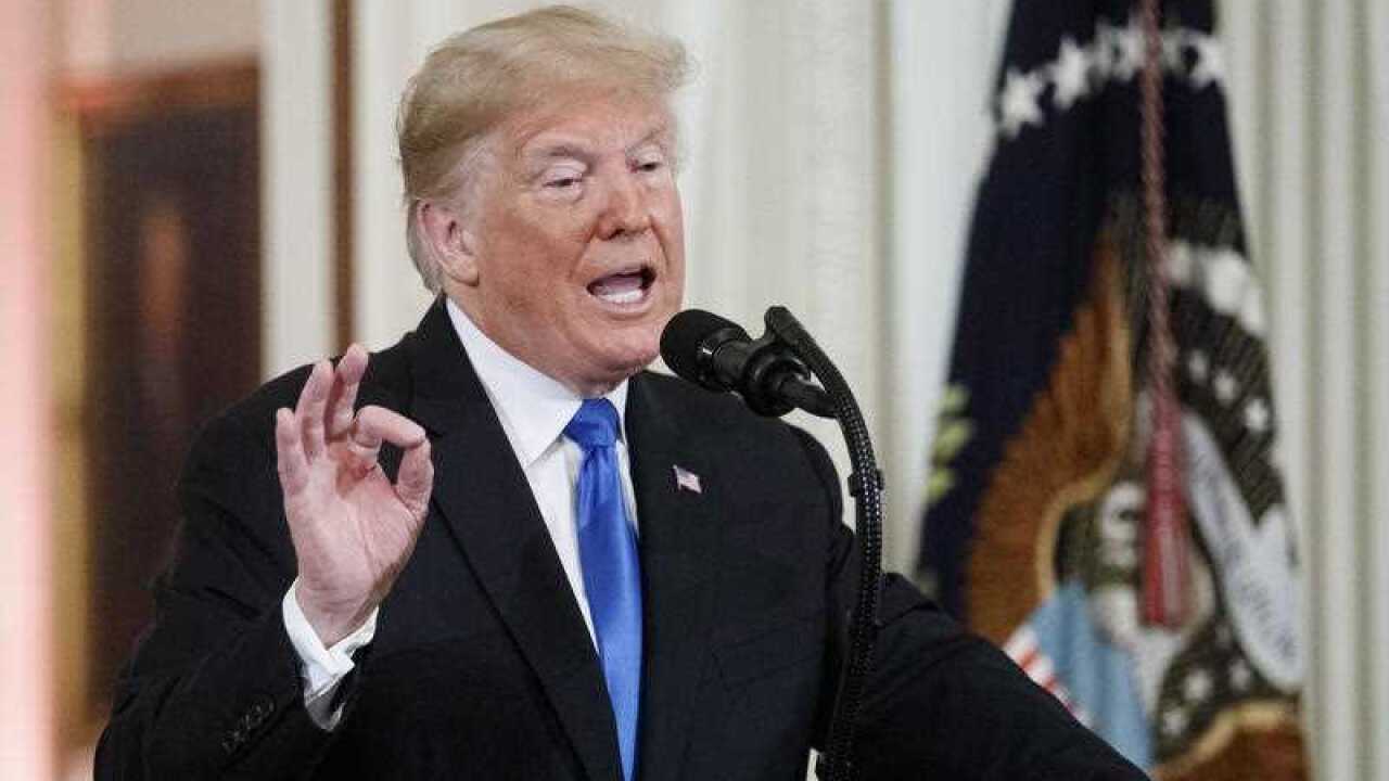US President Donald Trump has hailed the midterms as a win for the Republicans.