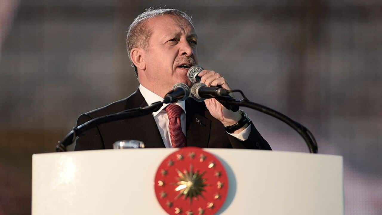 Turkey's President Tayyip Erdogan