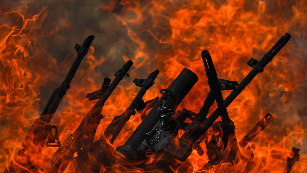 First group of PKK destroy weapons in northern Iraq