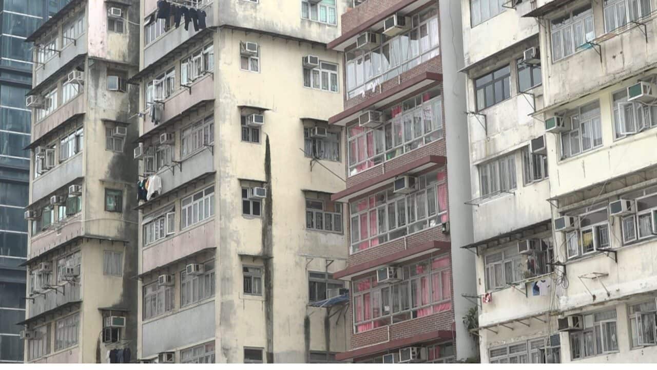 Hong Kong housing has become virtually unaffordable for many families.