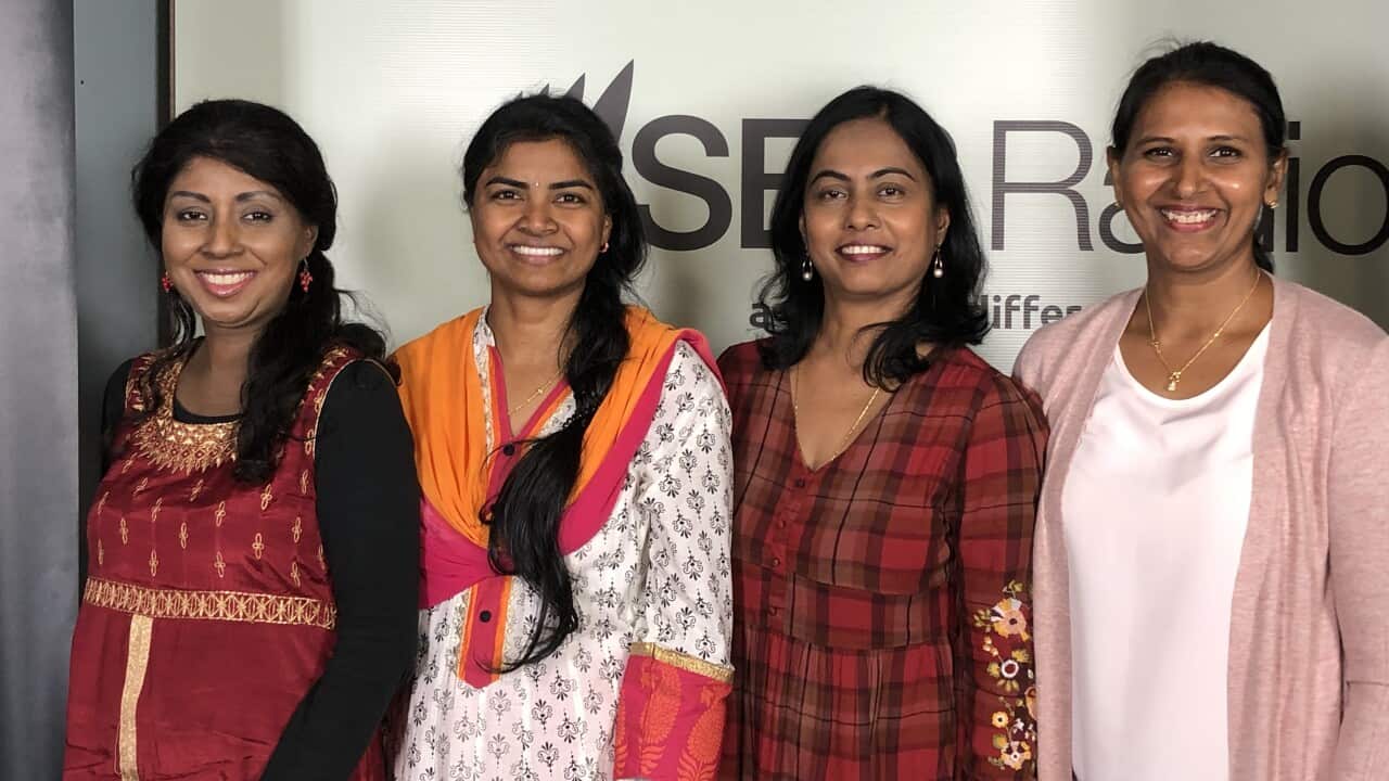 Aseesa, Runa, Gayathri and Krishna Bhavani