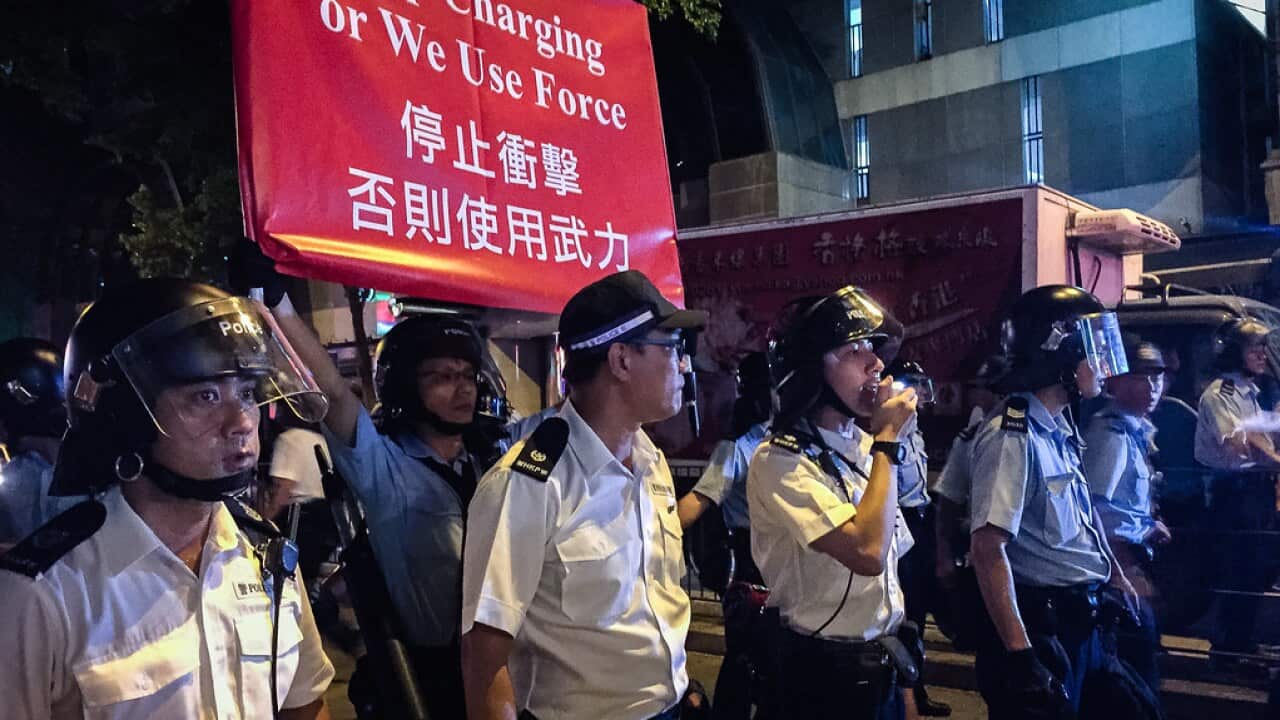 HK Police in Action