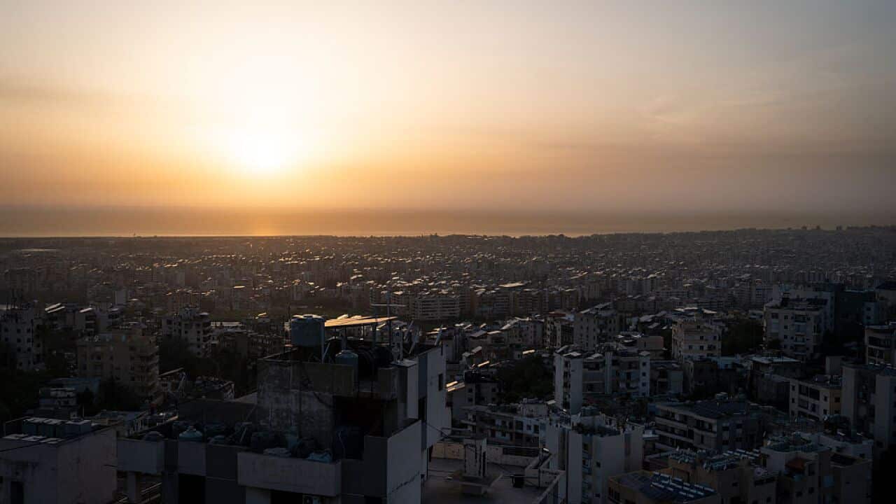 A view of the Lebanese capital Beirut.