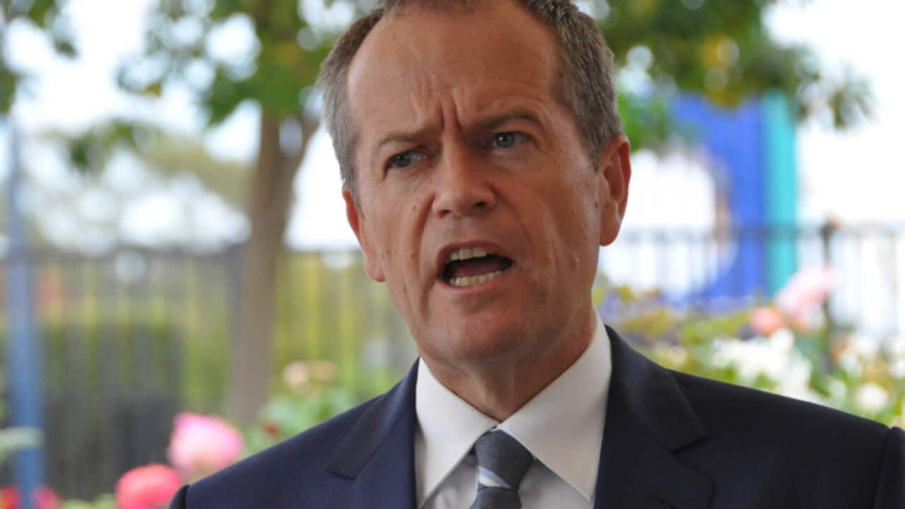 Opposition leader Bill Shorten