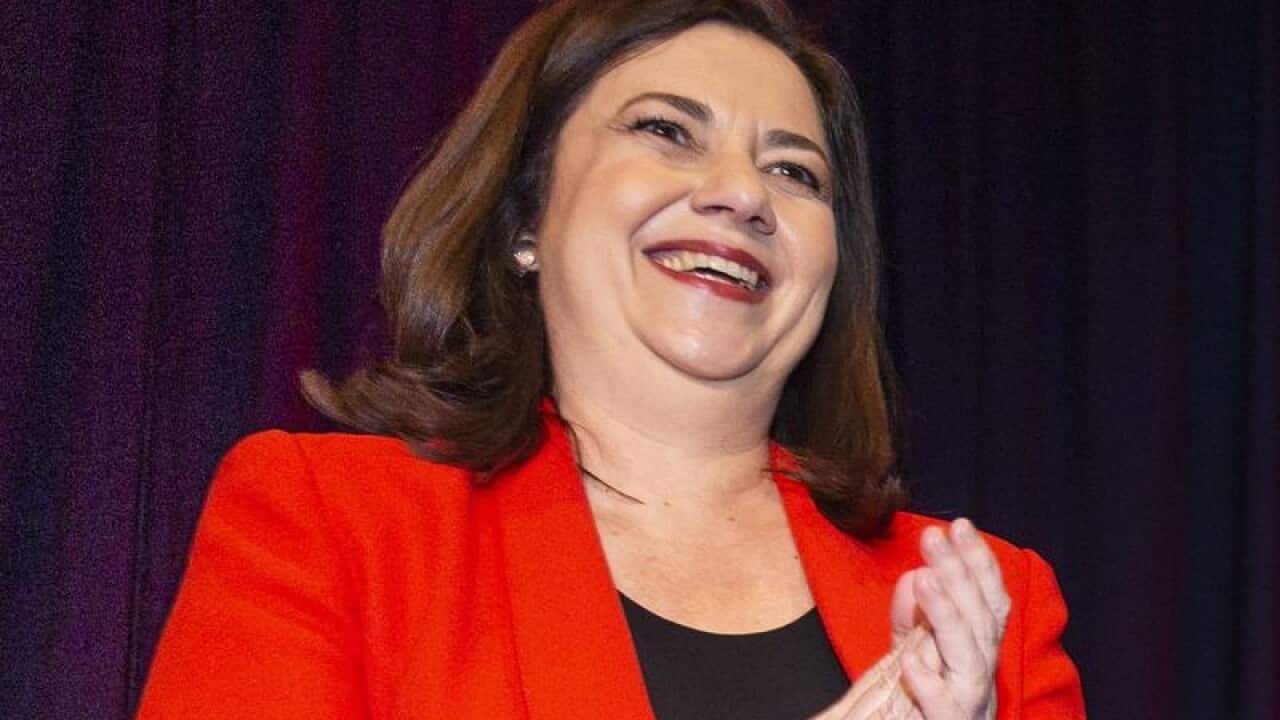 Premier Annastacia Palaszczuk at the Queensland Labor conference.