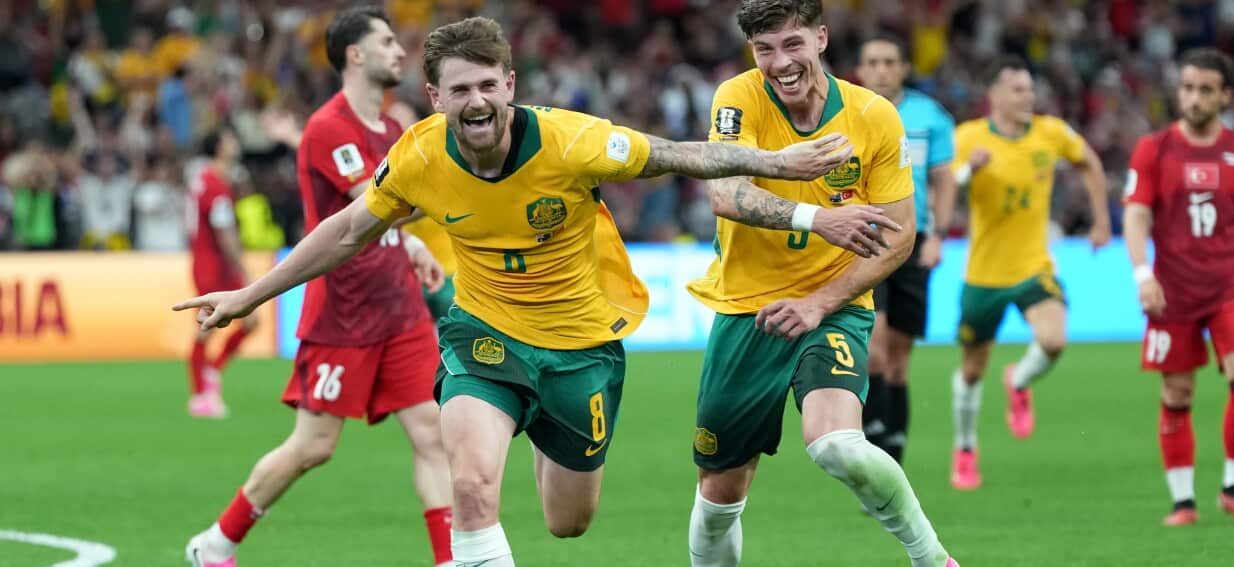 Australia Triumphs Over Türkiye with a 2-0 Victory in FIFA World Cup 2026 Qualifiers