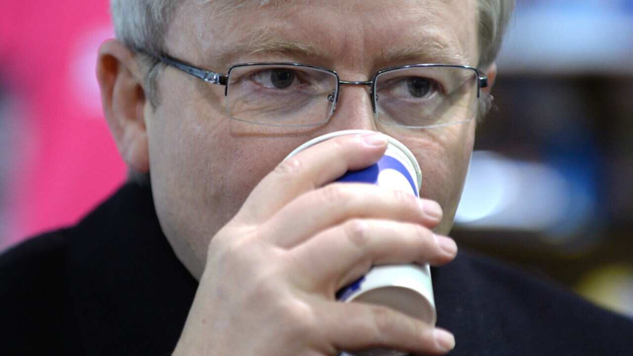 Rudd still 'underdog' after first week