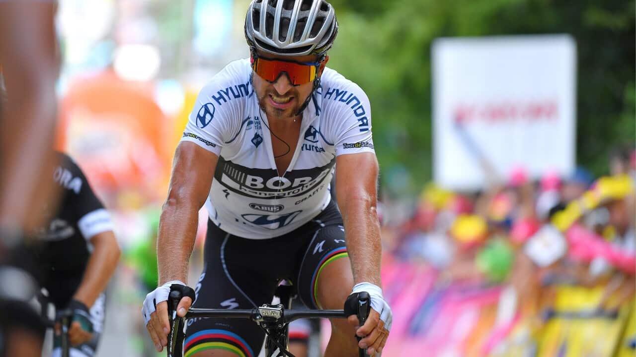 Peter Sagan climbed back into the Tour of Poland lead
