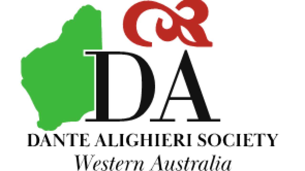 Logo della Dante Alighieri Society of WA