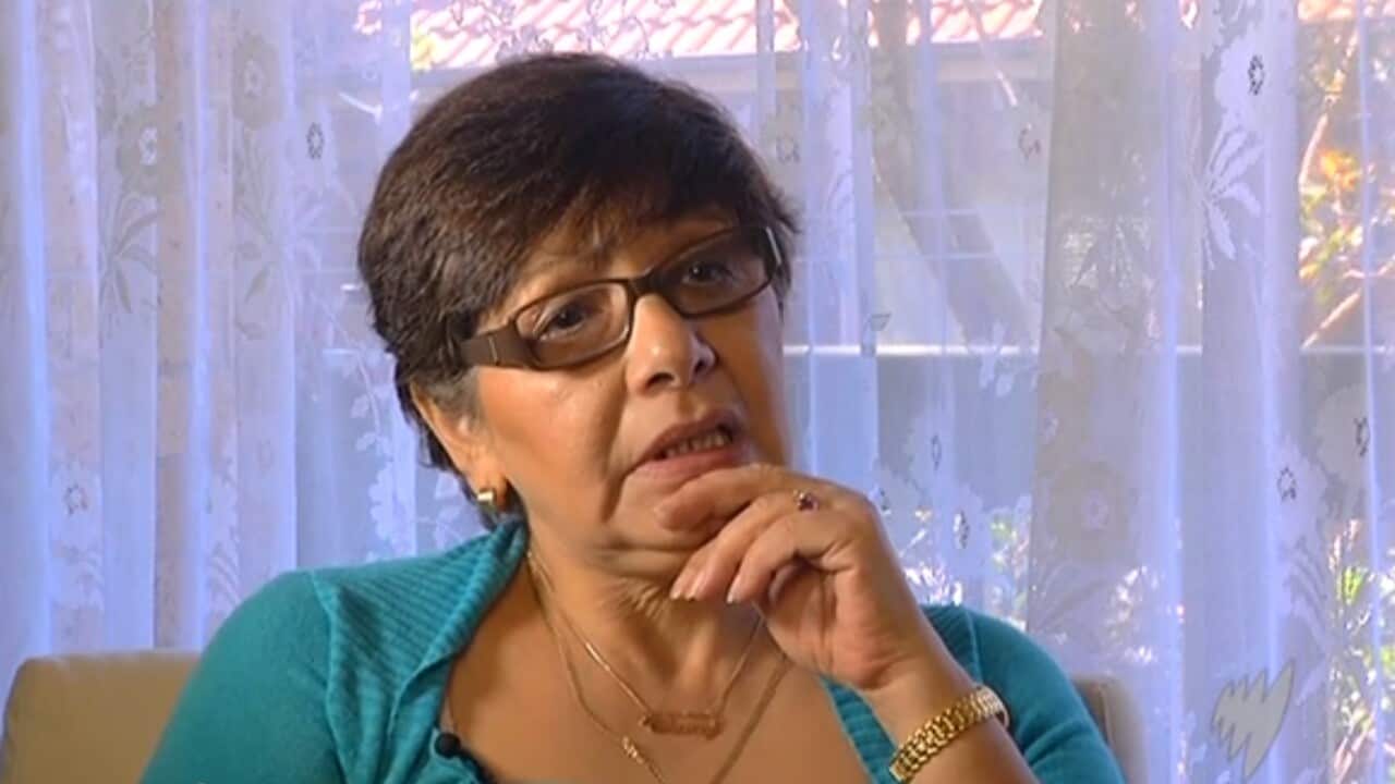 Adriana Rivas during an interview with SBS Spanish reporter Florencia Melgar in 2013.