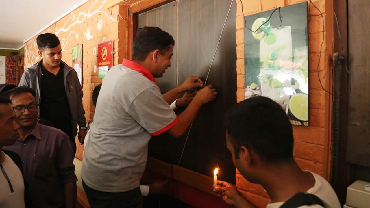 Nepali government team formed to investigate alleged gold trafficking seal a popular Nepali restaurant chain belonging to Baje Ko Sekuwa.