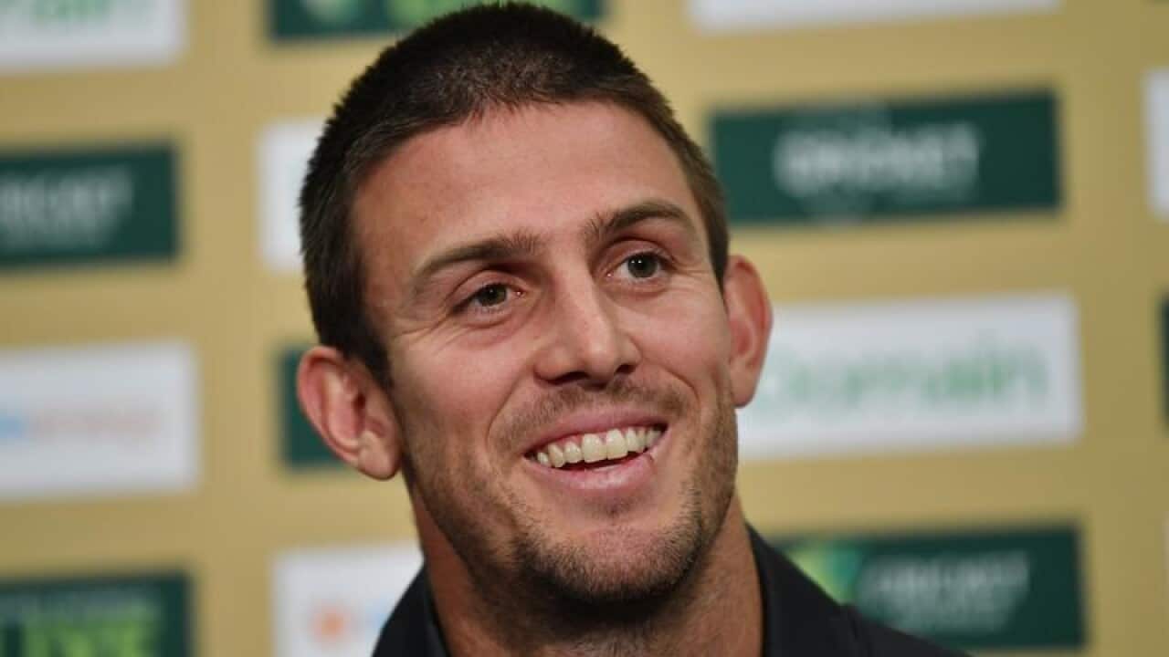 CRICKET AUSTRALIA PRESSER MARSH