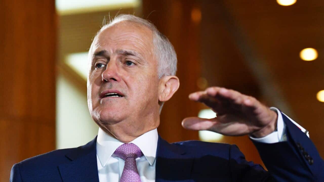Prime Minister Malcolm Turnbull at a press conference at Parliament House in Canberra, Thursday, March 2, 2017. (AAP Image/Mick Tsikas) NO ARCHIVING