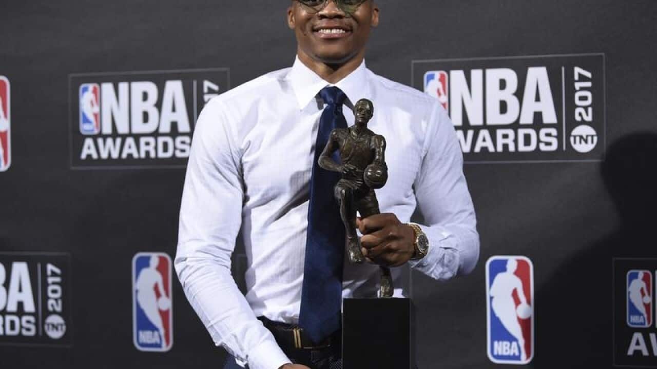 NBA Most Valuable Player Russell Westbrook