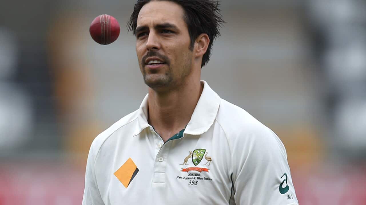 Australian bowler Mitchell Johnson