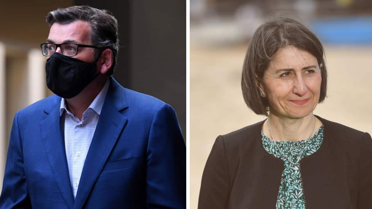 Daniel Andrews and Gladys Berejiklian
