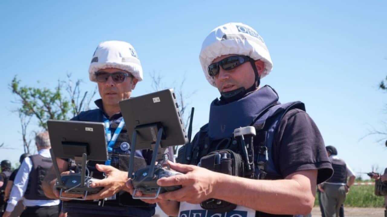 The OSCE Special Monitoring Mission to Ukraine (SMM).