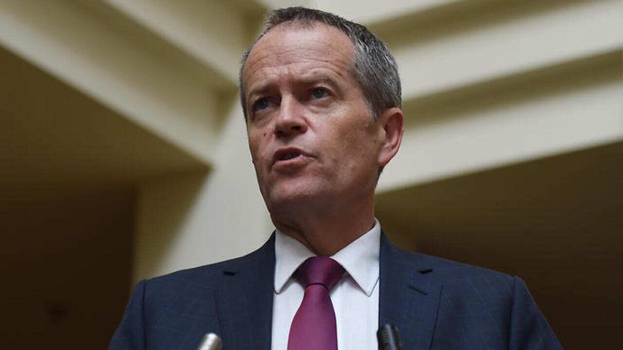 Leader of the Opposition Bill Shorten at a press conference in Canberra, Thursday, Nov. 10, 2016. (AAP Image/Mick Tsikas) NO ARCHIVING