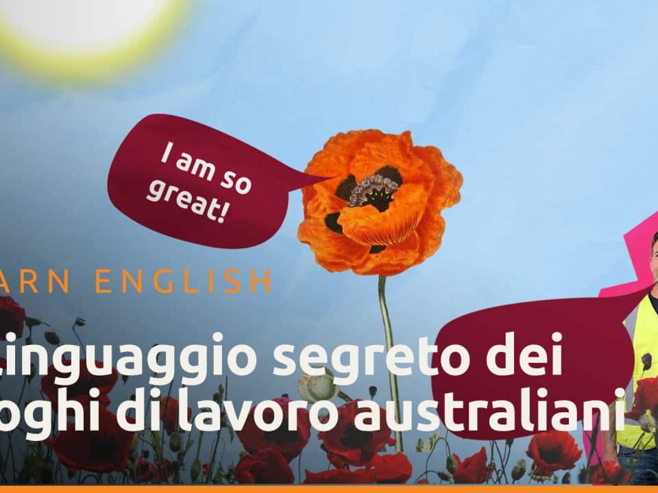 Il linguaggio segreto dei luoghi di lavoro australiani