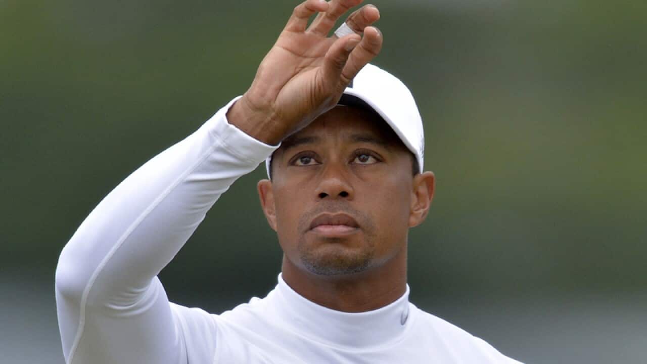 USA's Tiger Woods