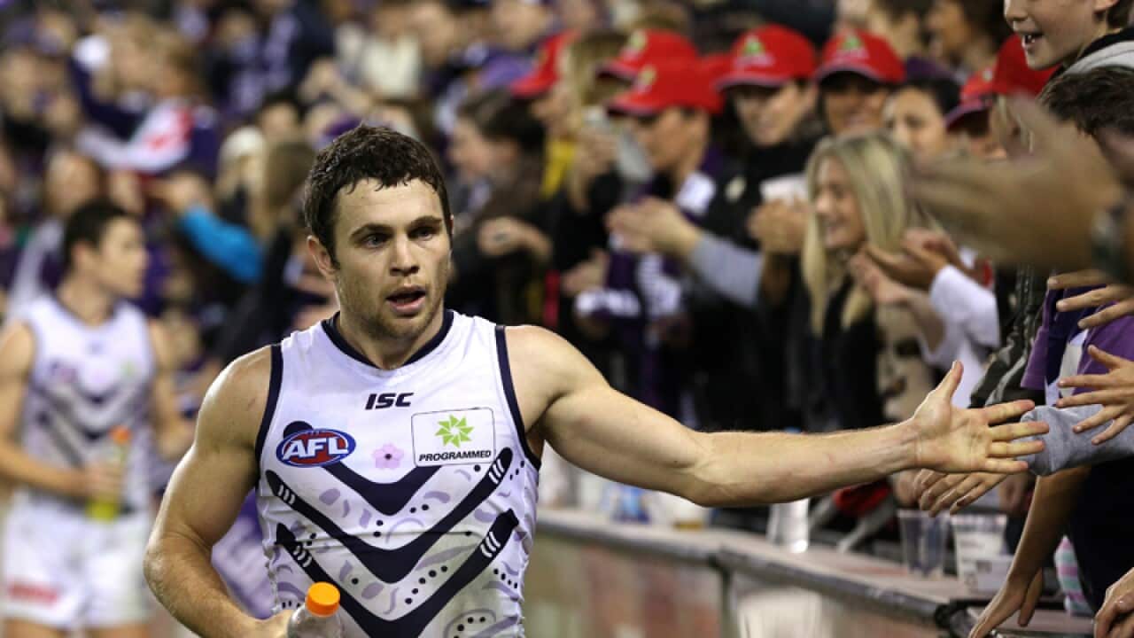 Hayden Ballantine of the Dockers