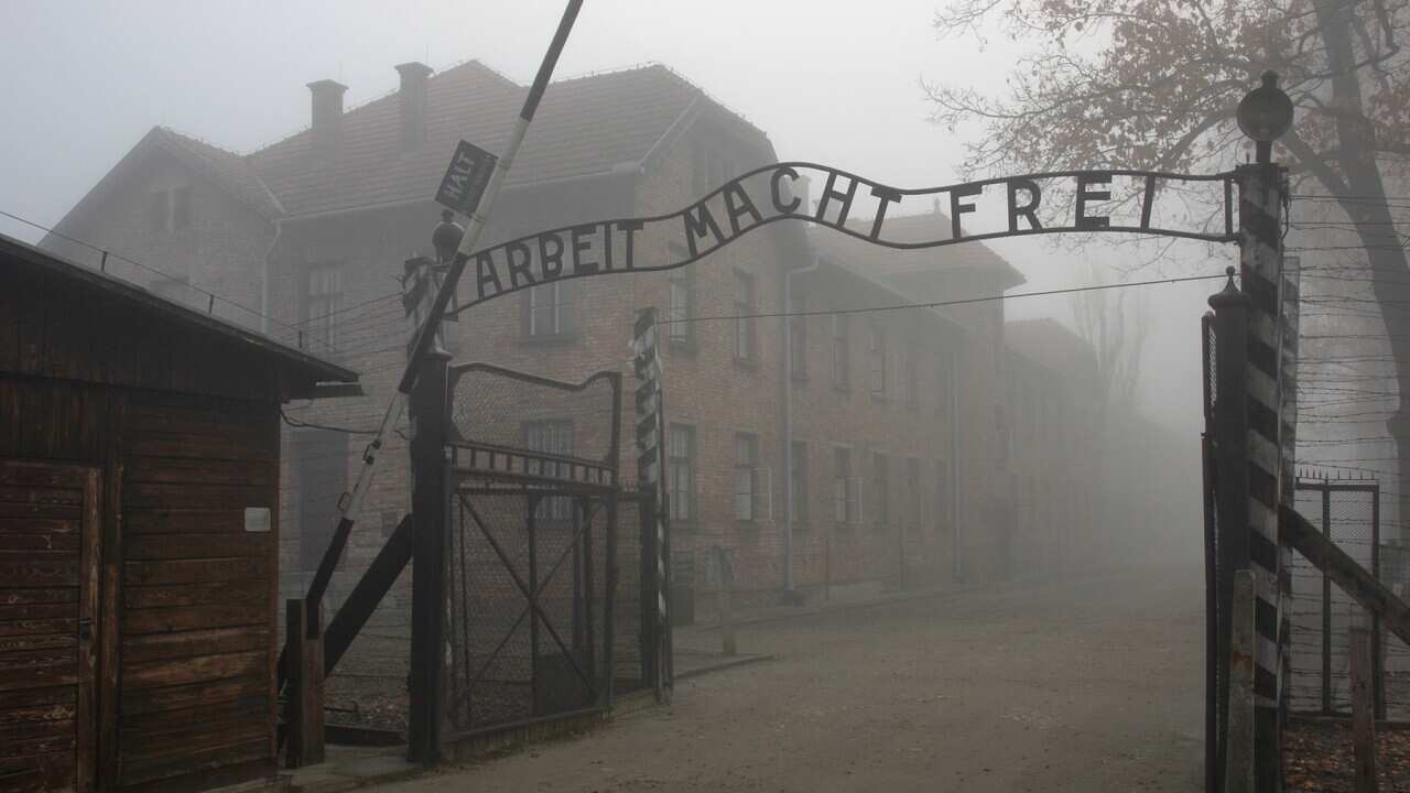 The former Nazi concentration and extermination camp Auschwitz I in Oswiecim, Poland