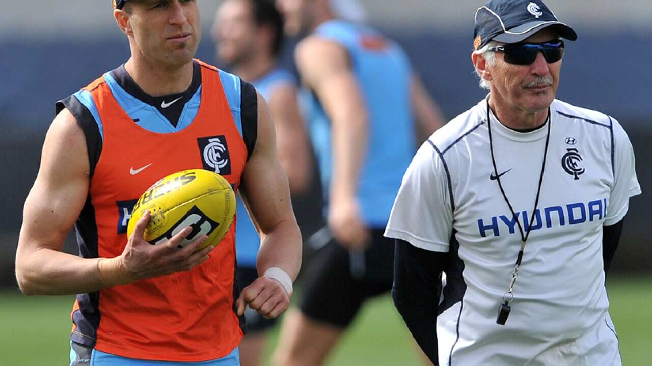 Carlton AFL player Chris Judd