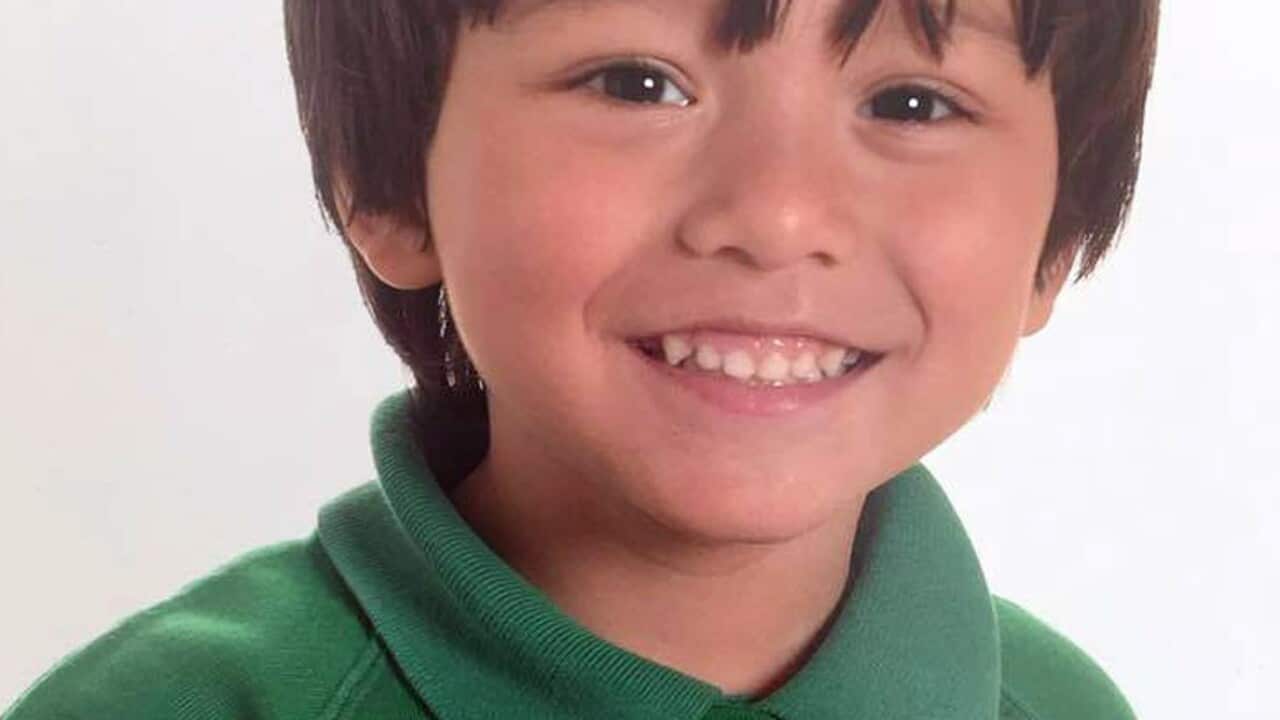 Missing Australian boy Julian Cadman.