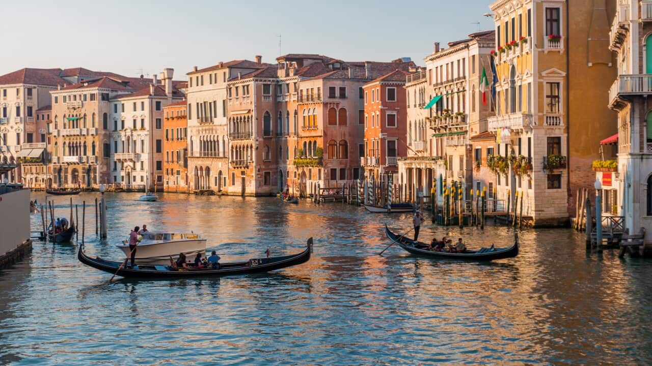 The Grand Canal in Venecia