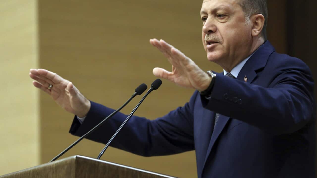 Turkey's President Recep Tayyip Erdogan