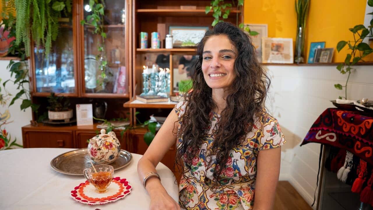 Parya Zaghand is celebrating Nowruz, the start of a new year, at her Persian restaurant in Sydney. (SBS- Spencer Austad ).jpg