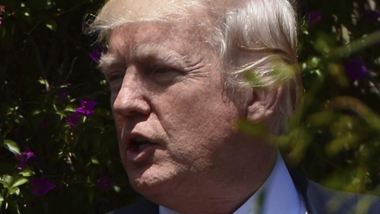 US President Donald Trump