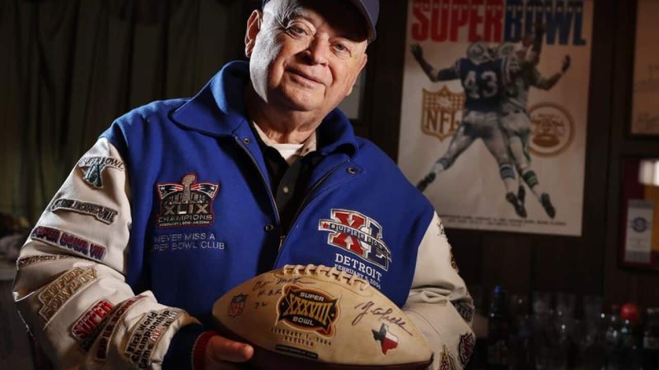 New England Patriots fan Donald Crisman