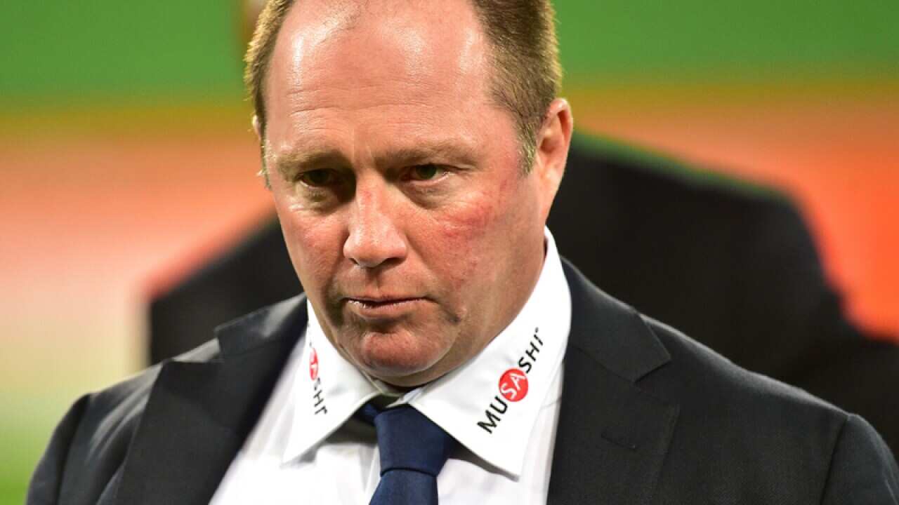 Rebels coach Tony McGahan.