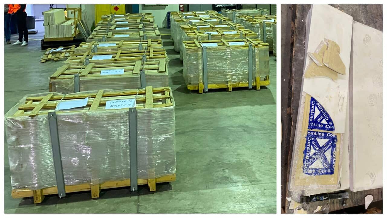 Three arrested following seizure of $675 million worth of ‘ice’ – Drug and Firearms Squad