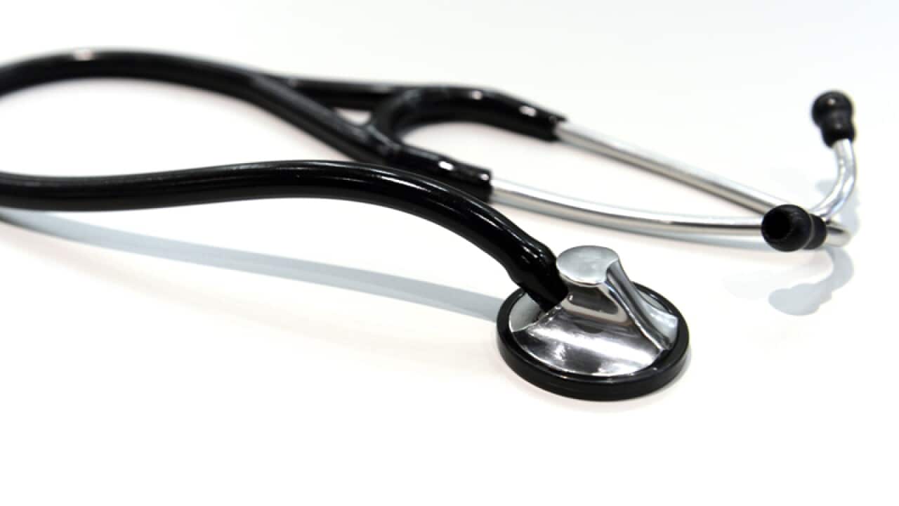 A stethoscope
