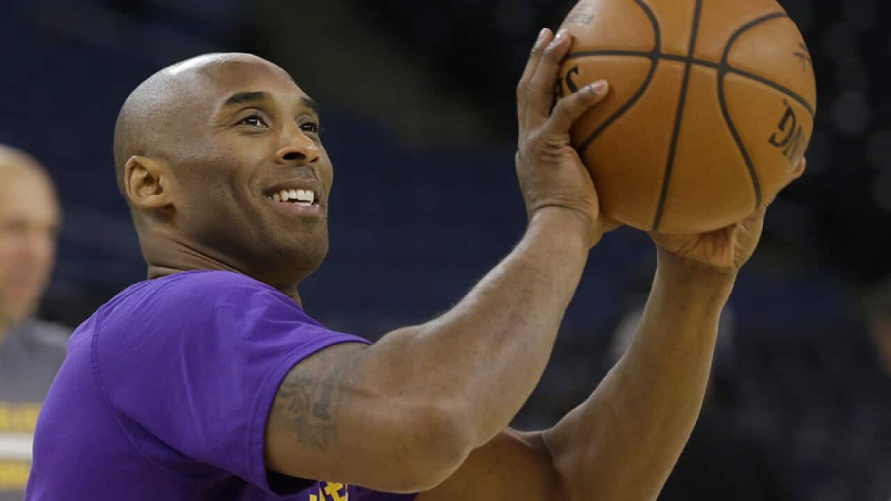 Los Angeles Lakers guard Kobe Bryant