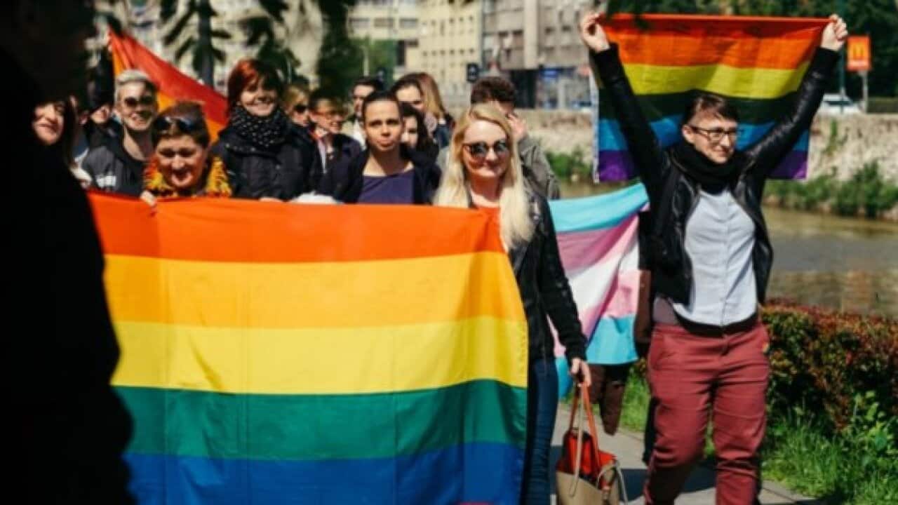 Pride parade Sarajevo